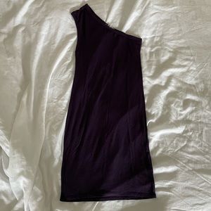 T By Alexander Wang One Shoulder Dress